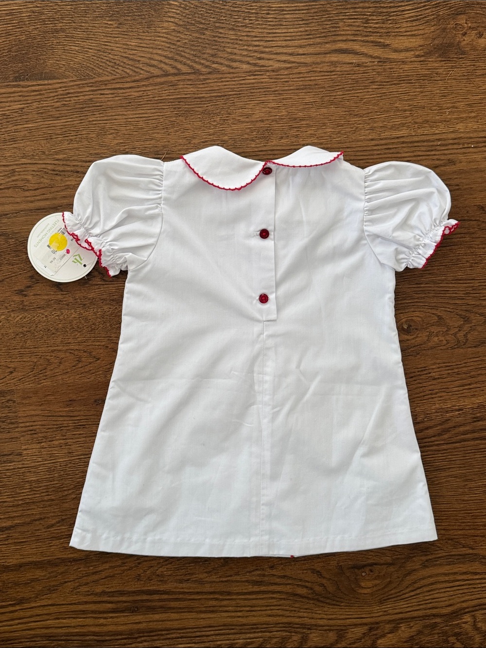 Zuccini Kids New With Tags Embroidered Holly Dress - Picture 12 of 14